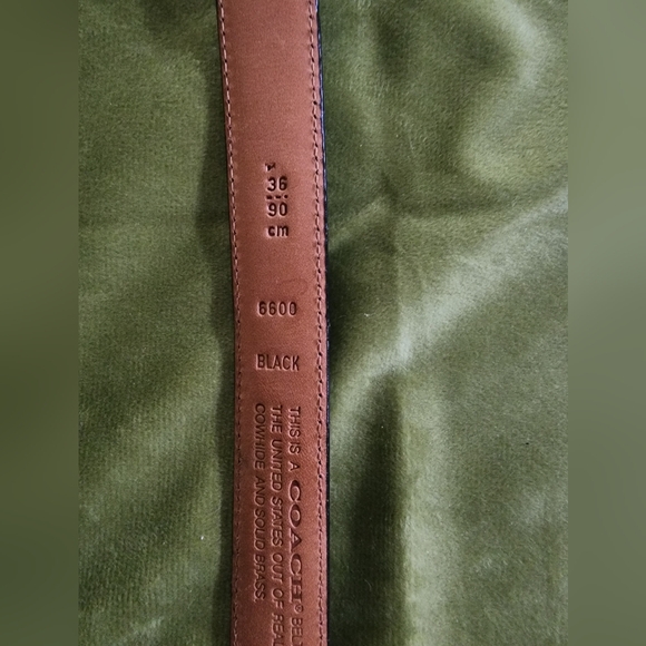 COACH Leather Belt - Picture 4 of 5